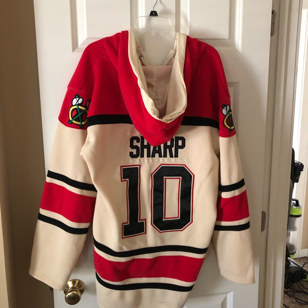 Patrick Sharp old time hockey classic hoodie